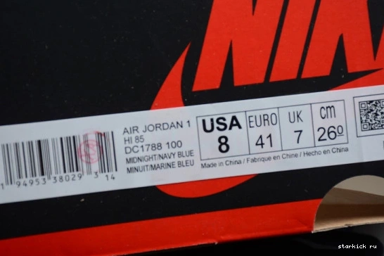 High Jordan Midnight 1 DC1788-100 (2020) AIR DC1788-100 Navy Retro 0223